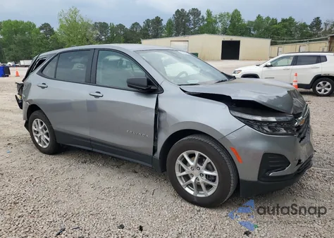 2024 Chevrolet Equinox Ls из США, поврежденный, VIN 3GNAXSEG4RL161752